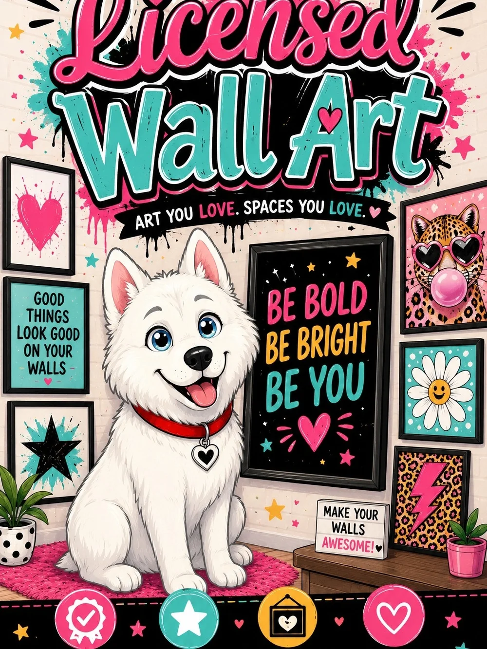 Licensed Wall Art